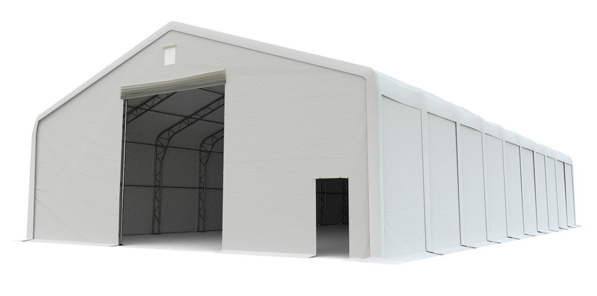 Party or storage tent 15x30m 3D model_3