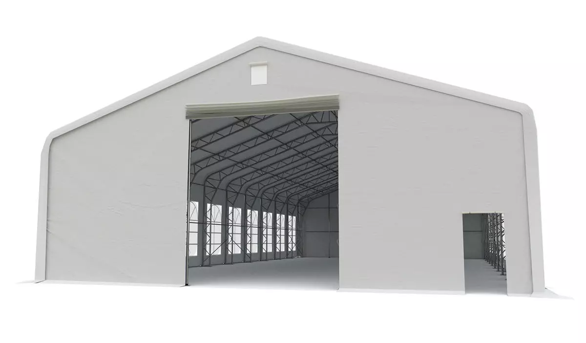 Party or storage tent 15x30m 3D model_0