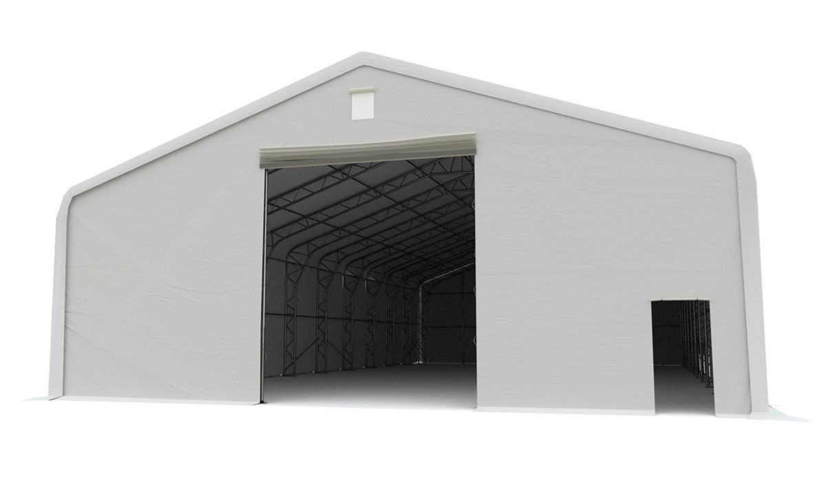 Party or storage tent 15x30m 3D model_1