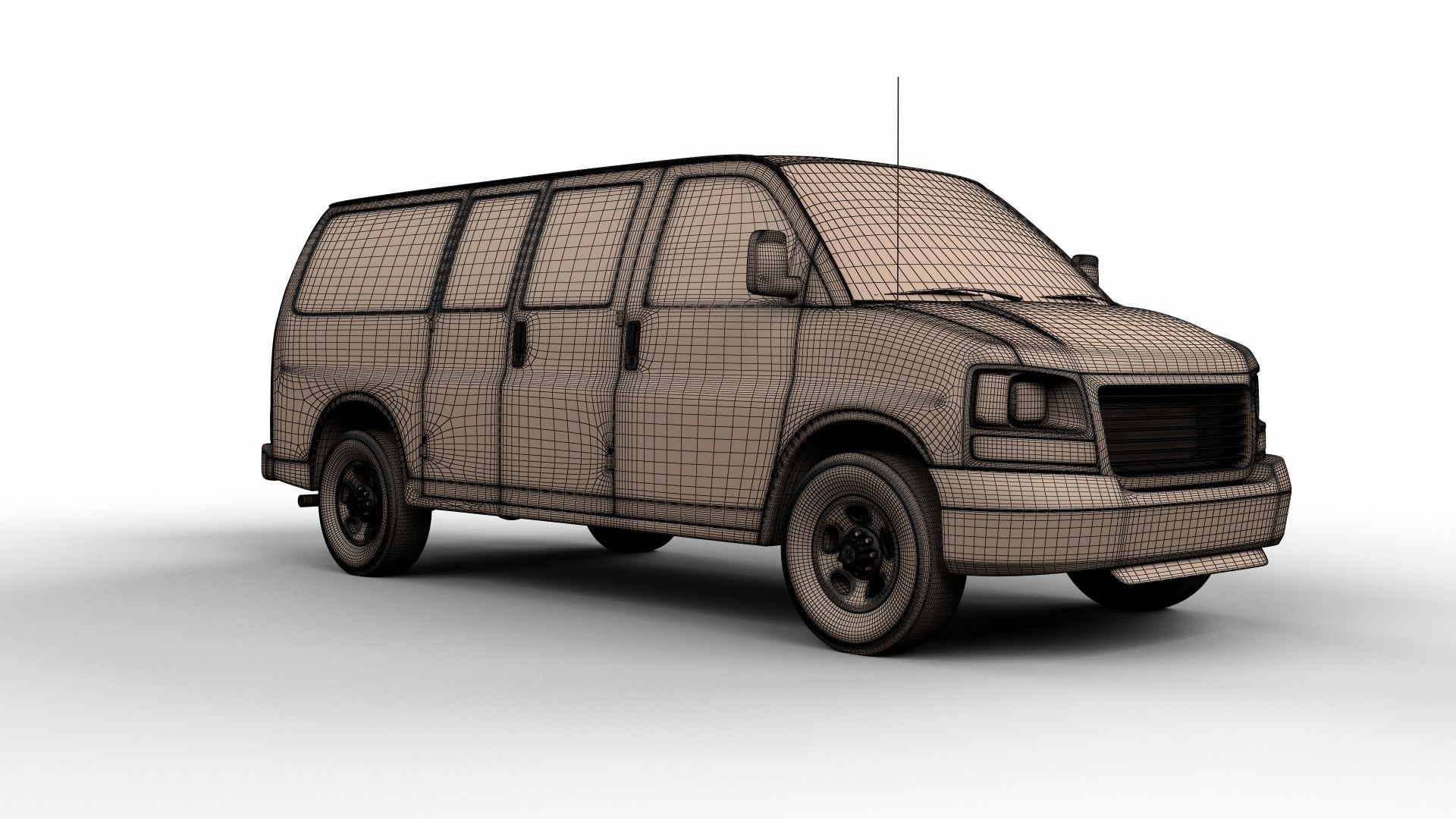 American Van 3D model_8