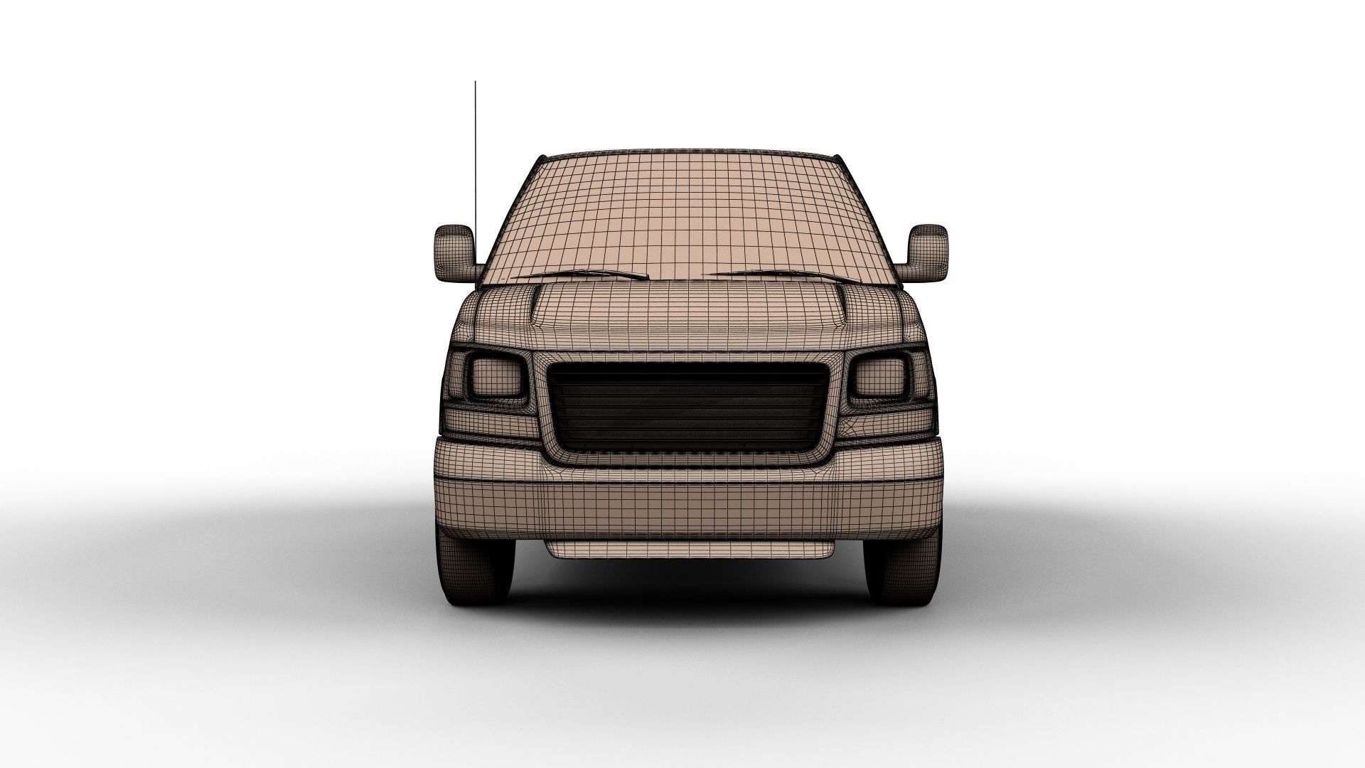 American Van 3D model_9