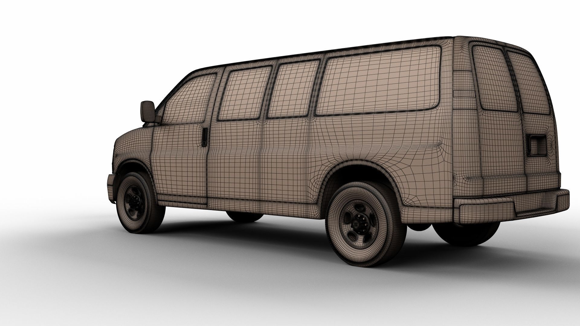 American Van 3D model_12