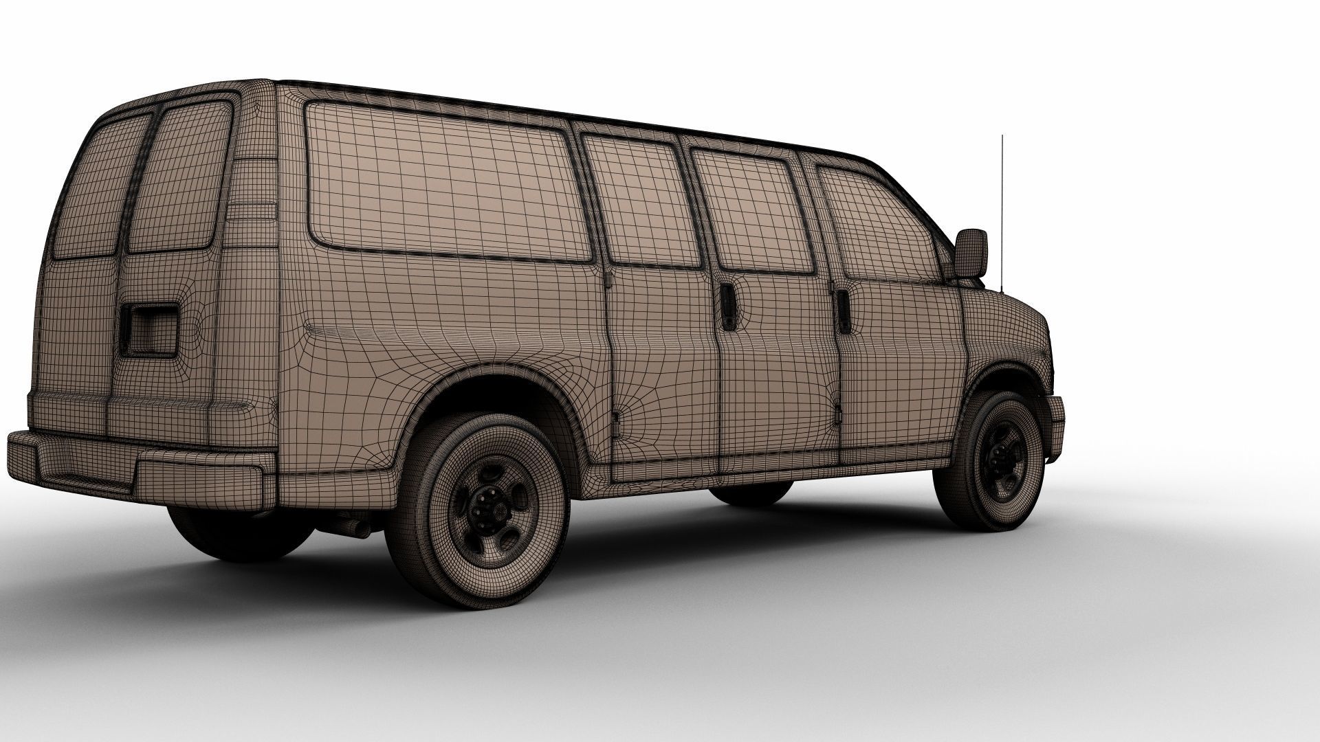 American Van 3D model_14
