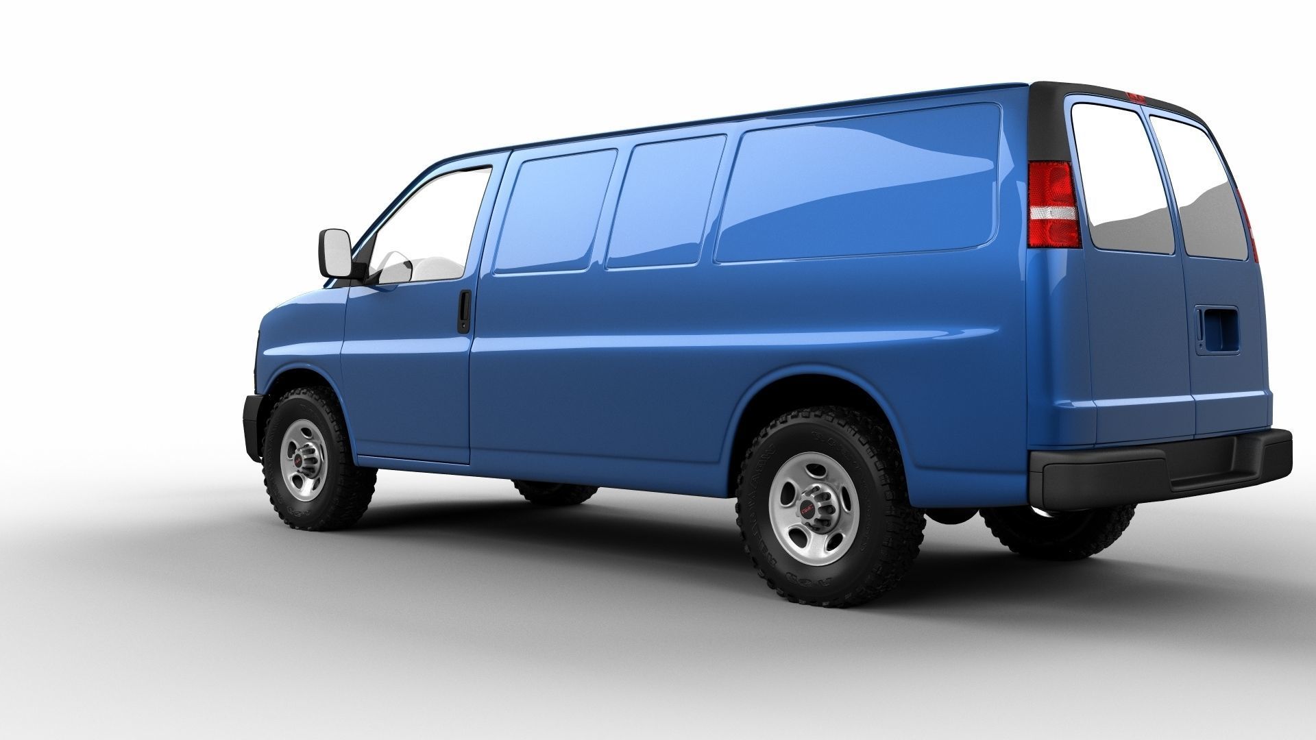 American Van 3D model_4