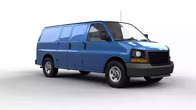 American Van 3D model
