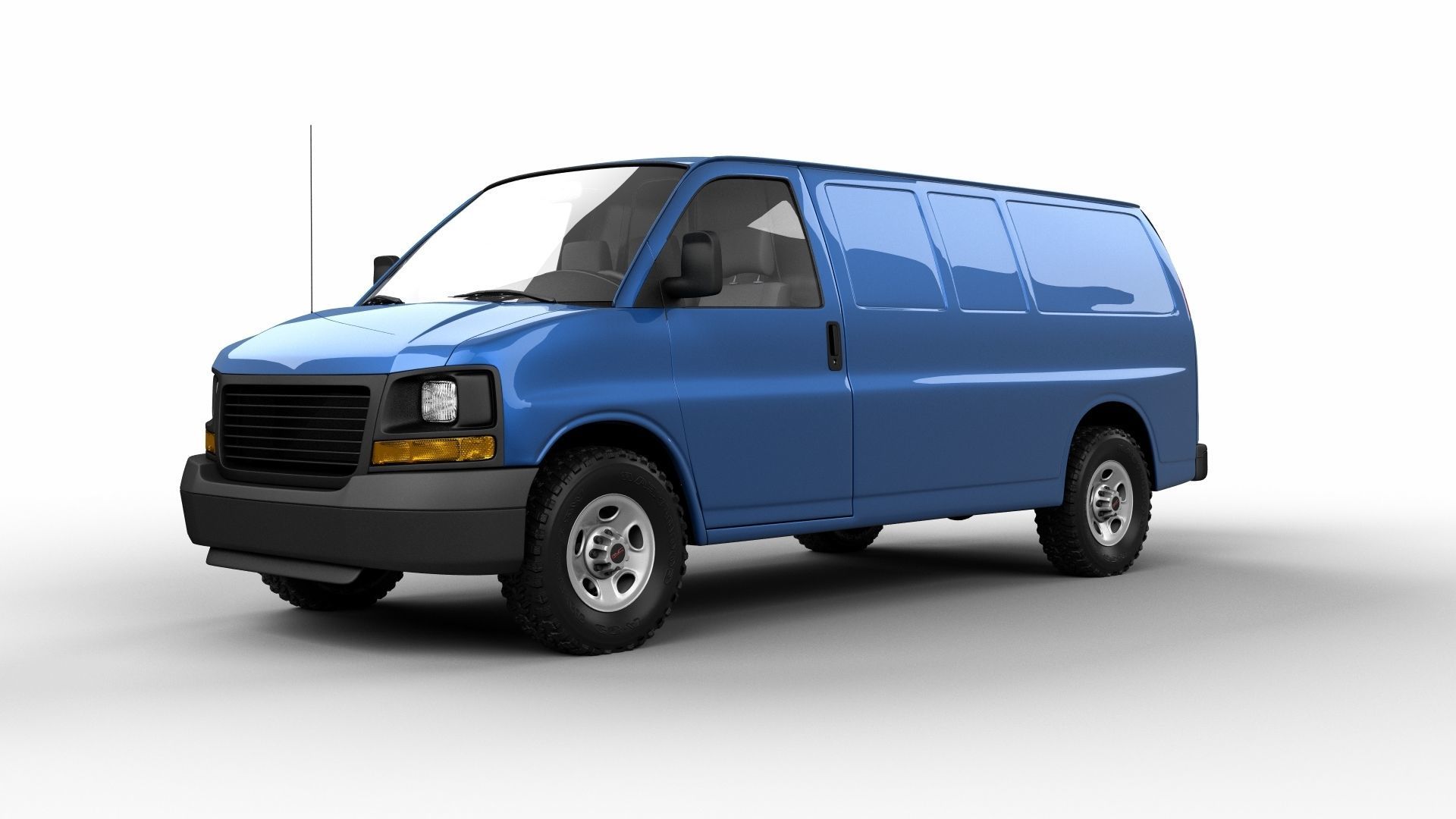 American Van 3D model_2