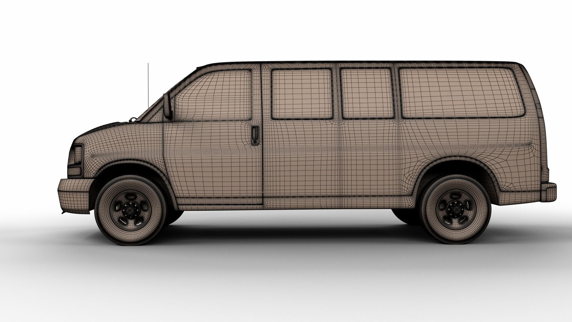 American Van 3D model_11