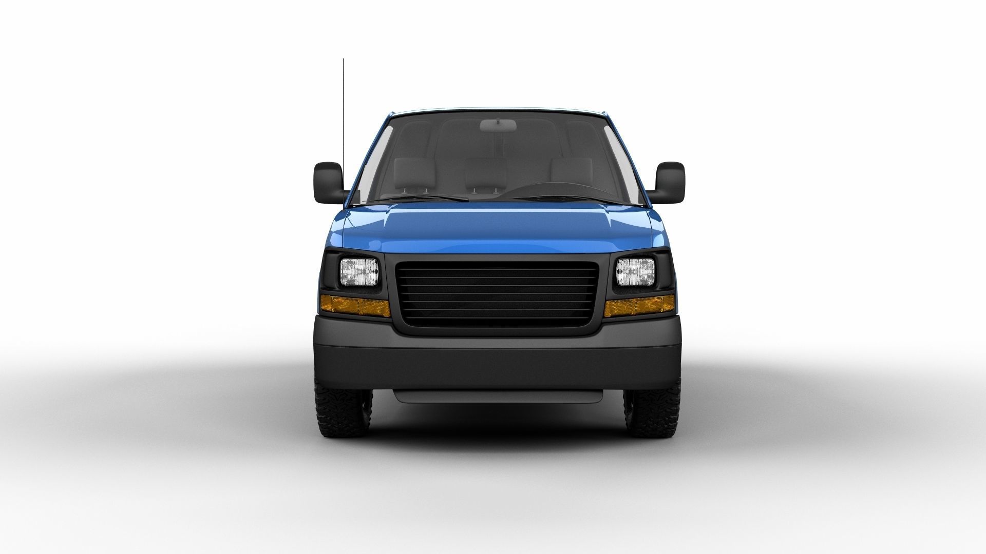 American Van 3D model_1