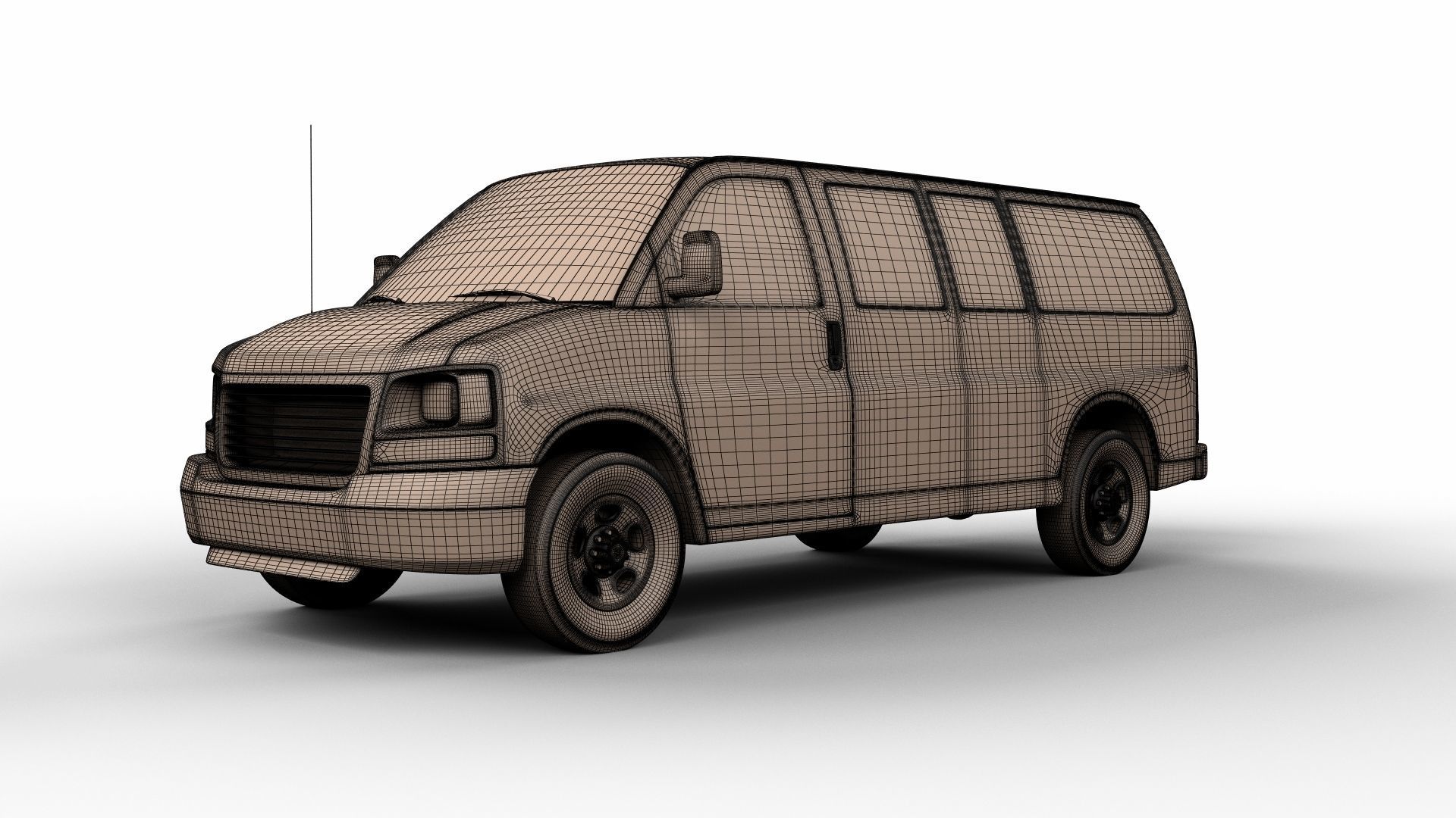 American Van 3D model_10