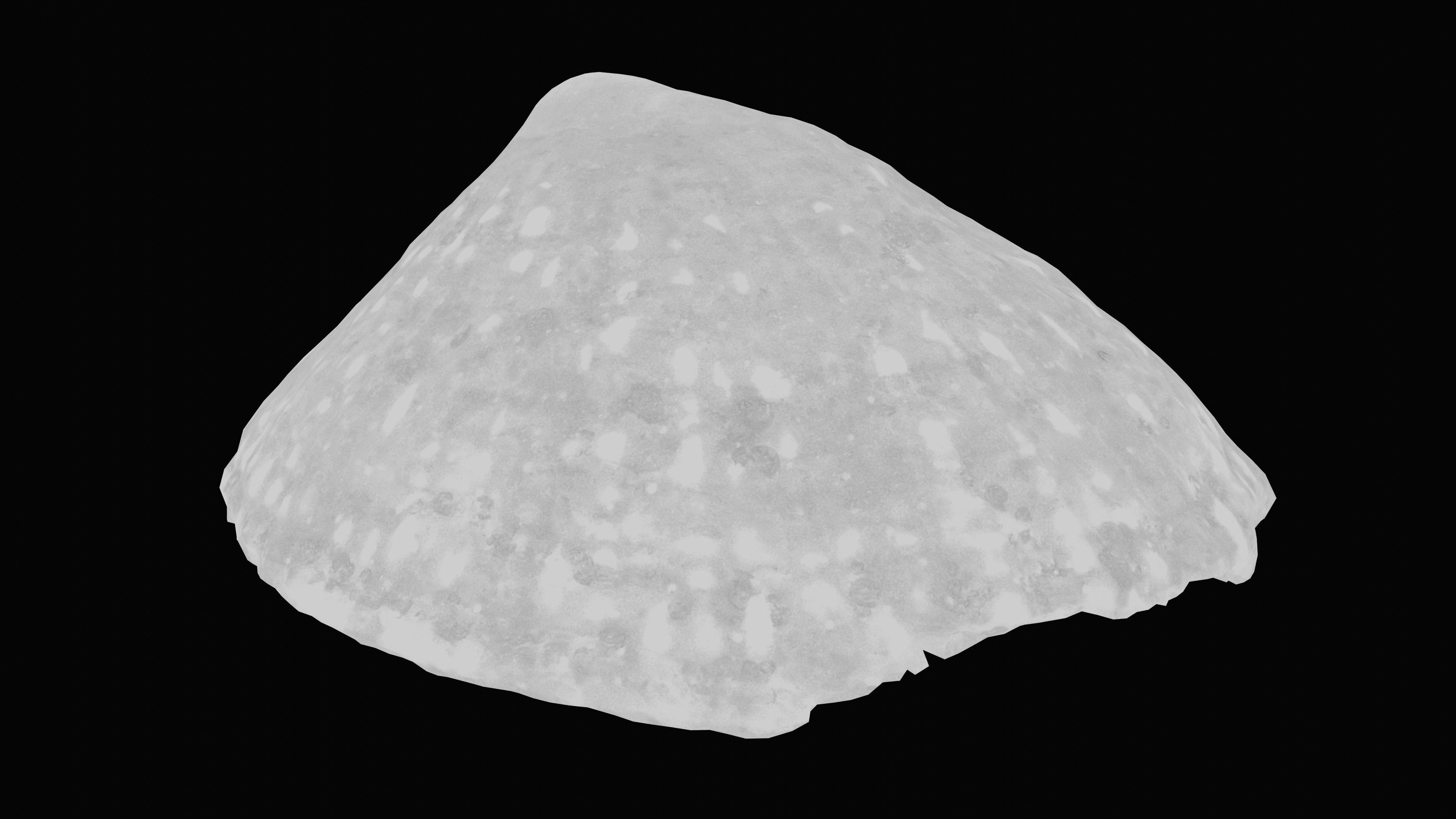 Limpet Sea Shell Low-poly 3D model_16