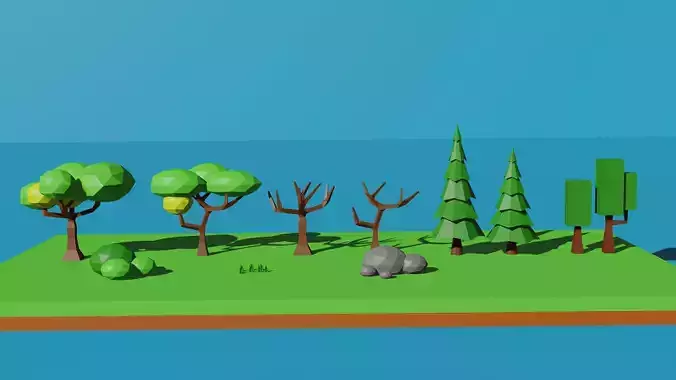 Low Poly Tree Pack