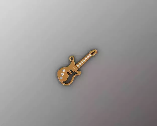 kulon2 electric guitar Free 3D print model