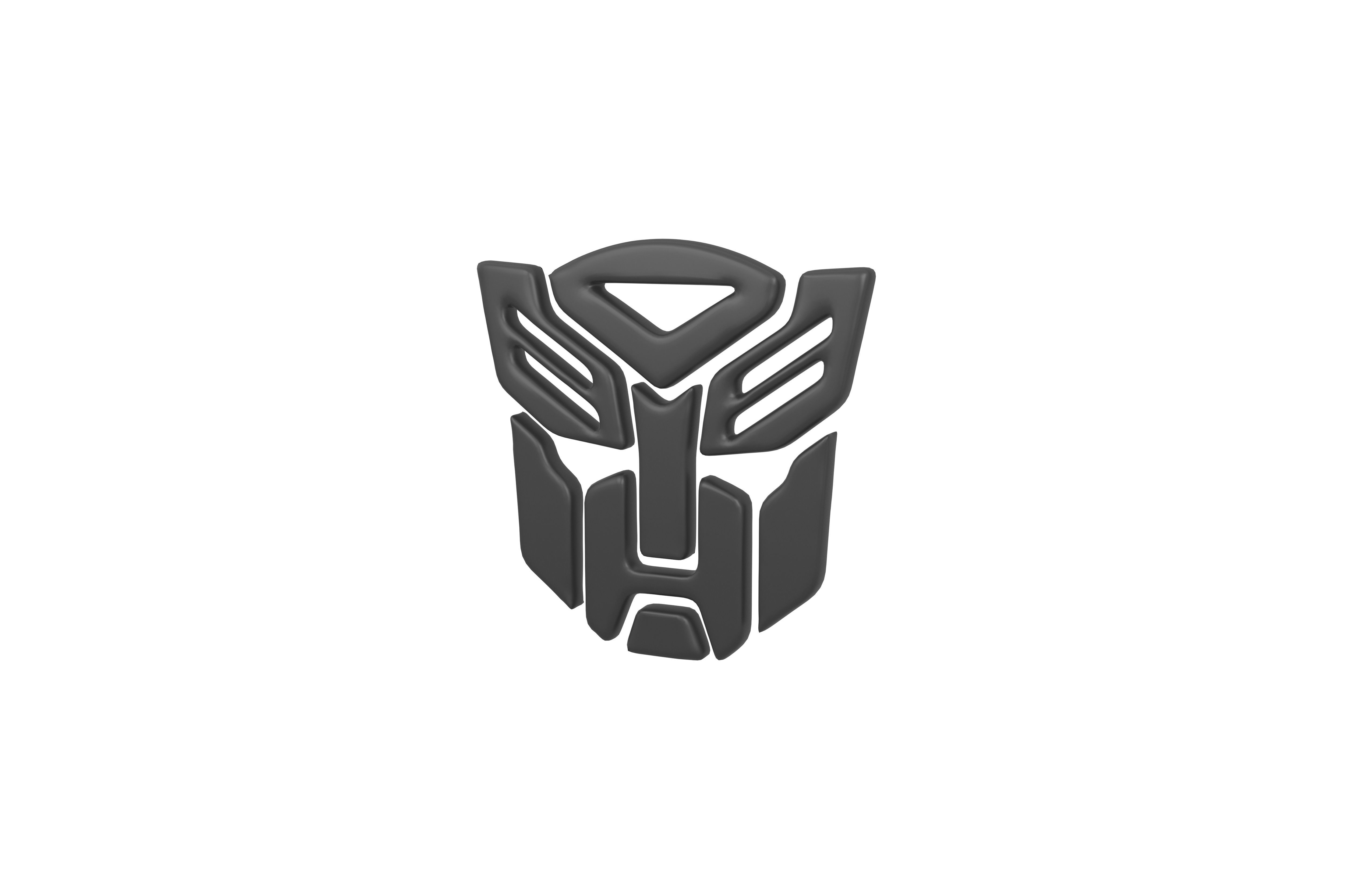 Optimus Emblem v1 001 Low-poly 3D model_2