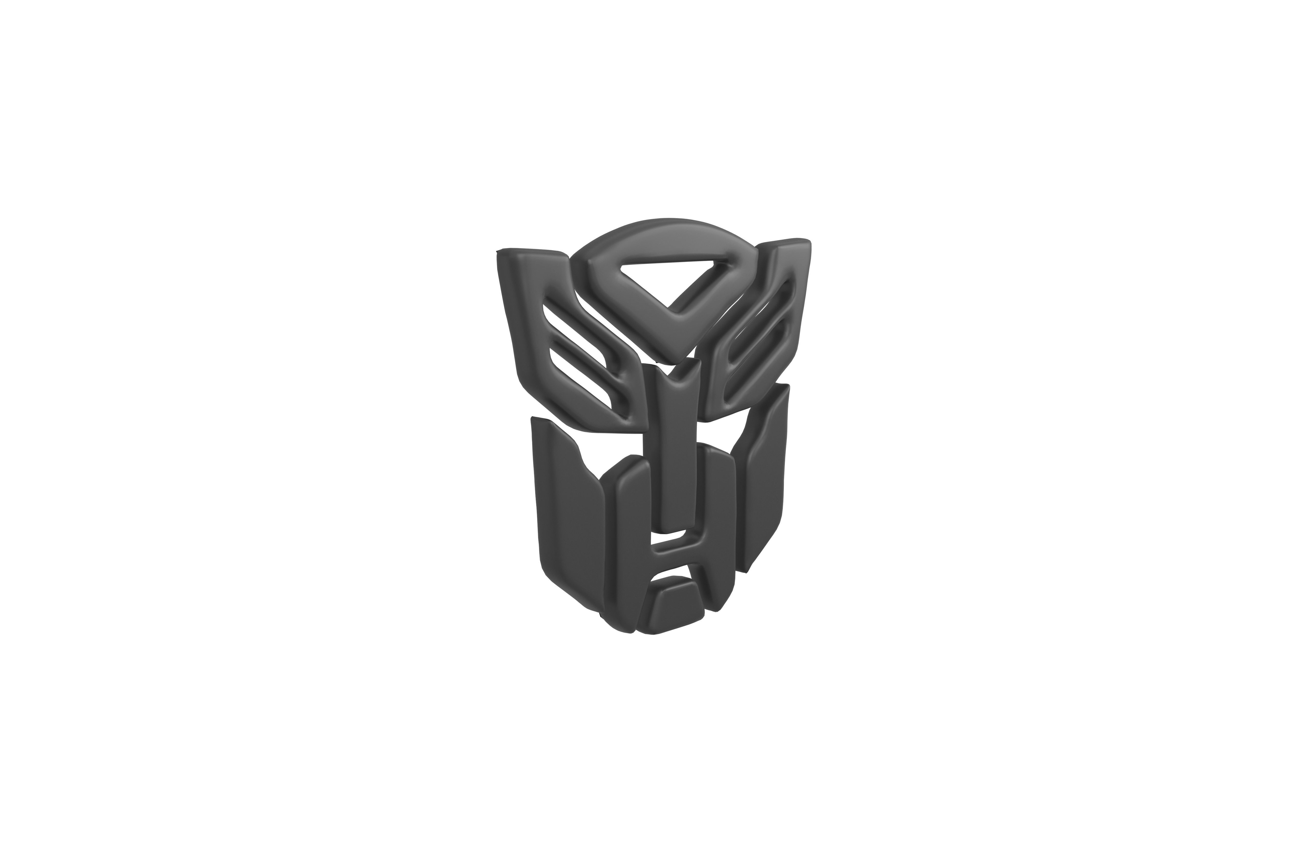 Optimus Emblem v1 001 Low-poly 3D model_3