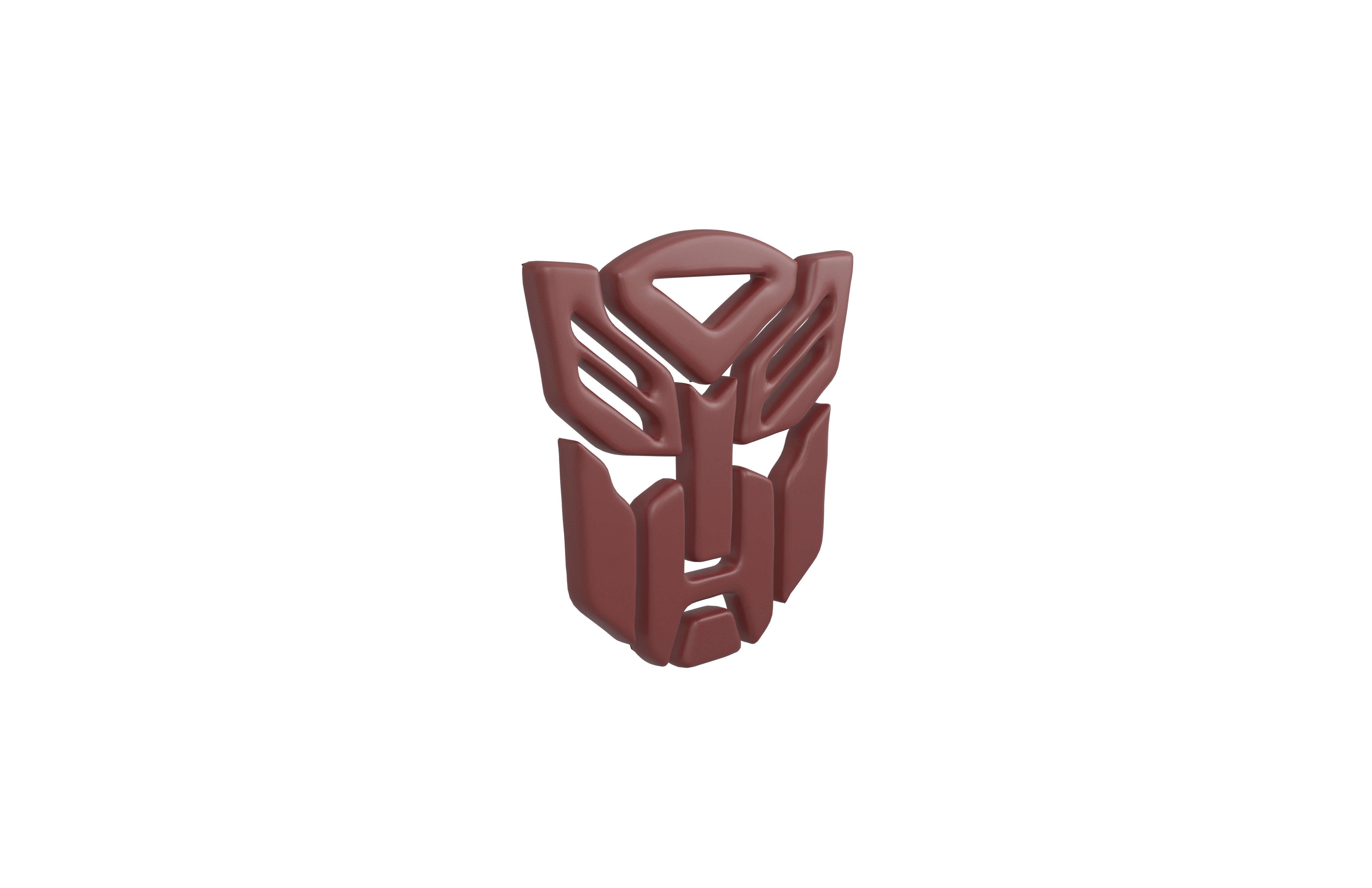 Optimus Emblem v1 002 Low-poly 3D model_3