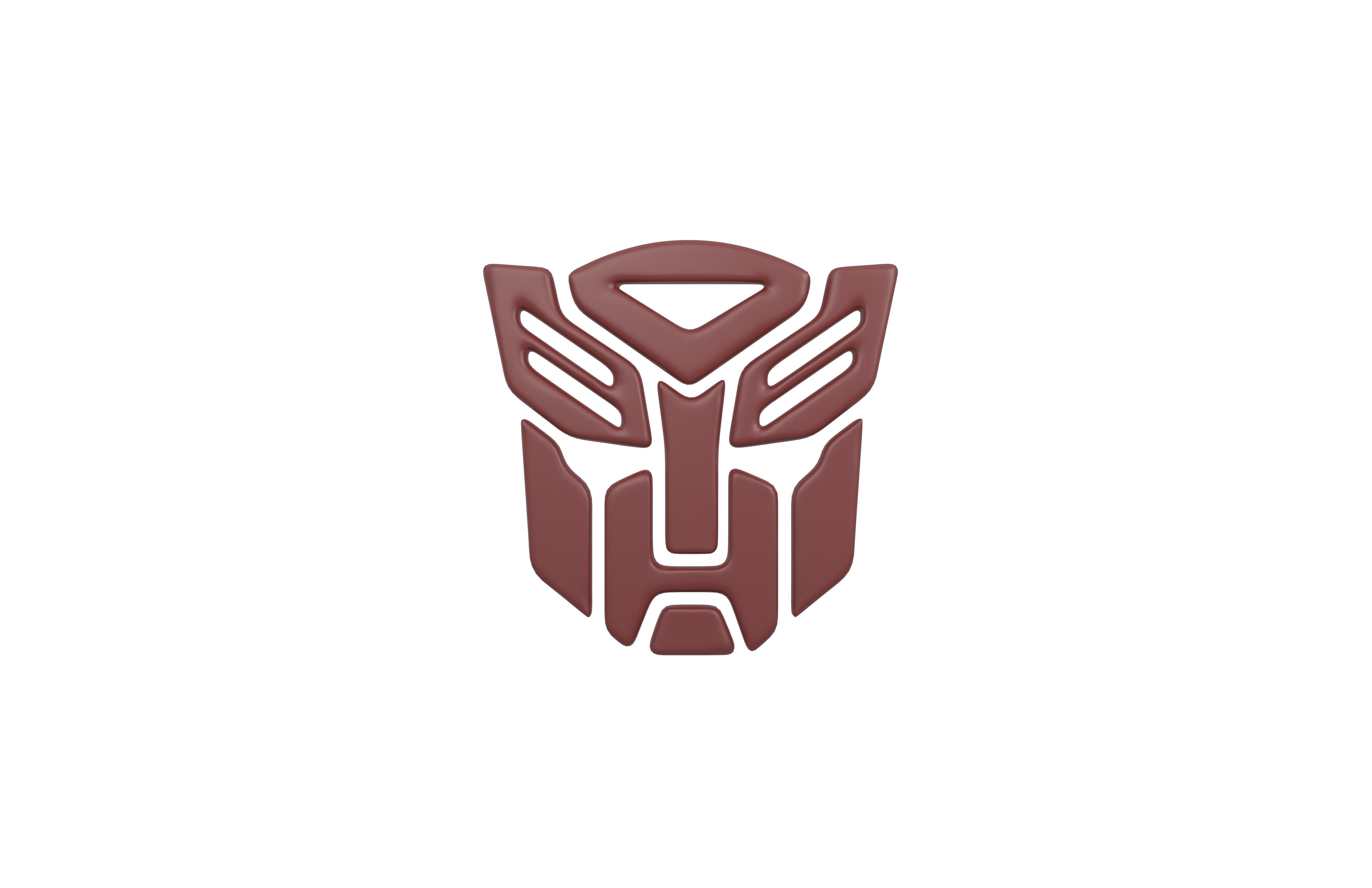 Optimus Emblem v1 002 Low-poly 3D model_1