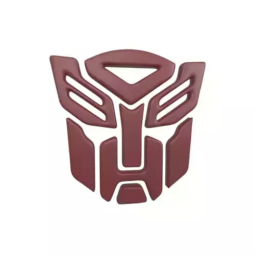Optimus Emblem v1 002 Low-poly 3D model