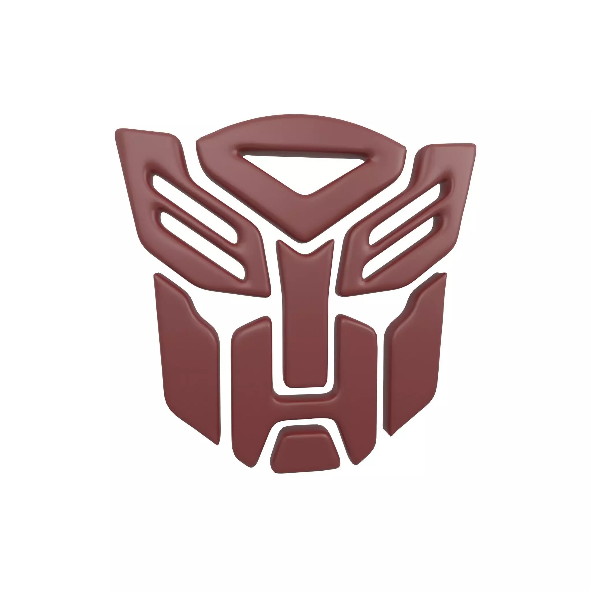 Optimus Emblem v1 002 Low-poly 3D model_0