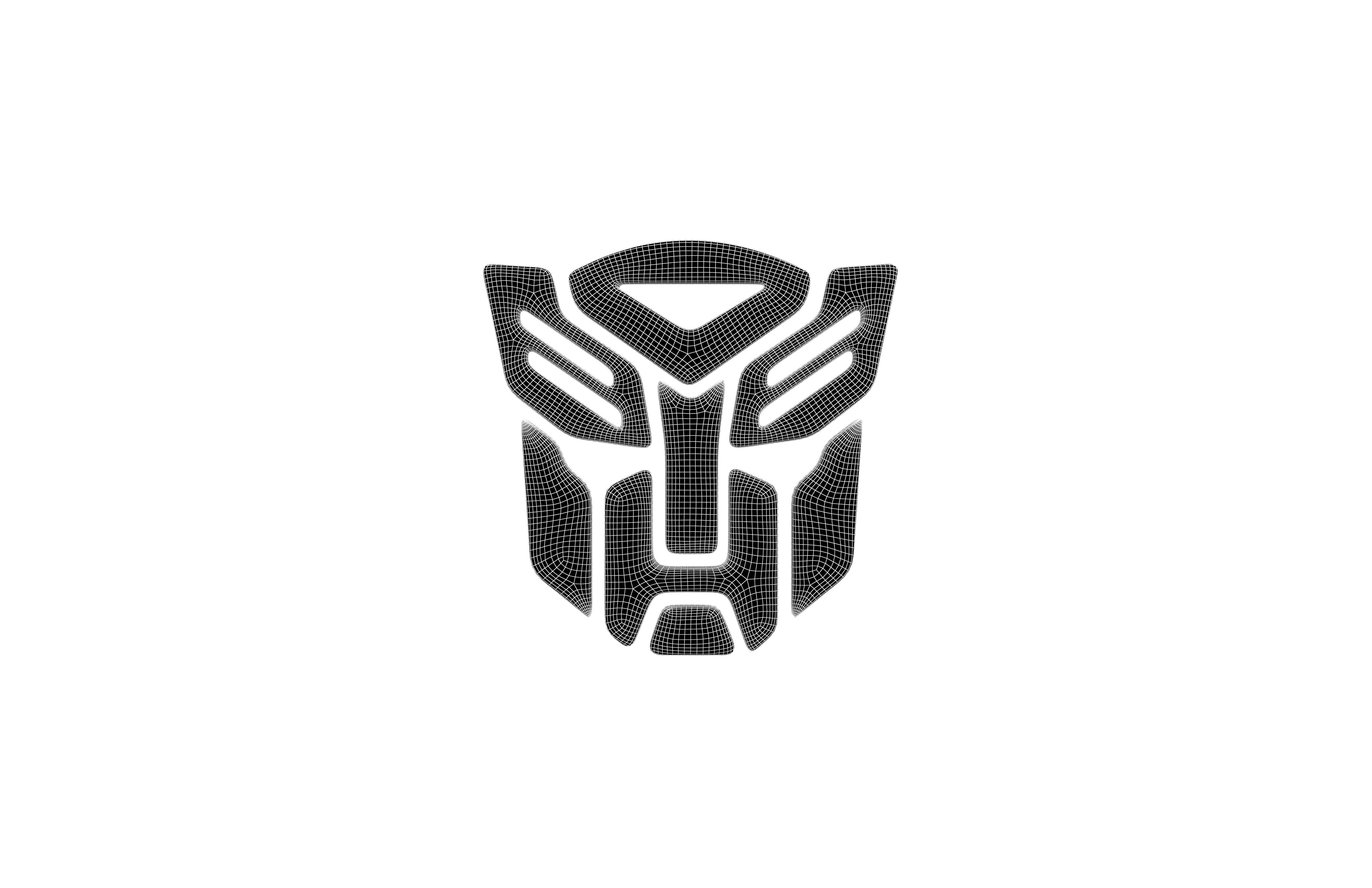 Optimus Emblem v1 002 Low-poly 3D model_5