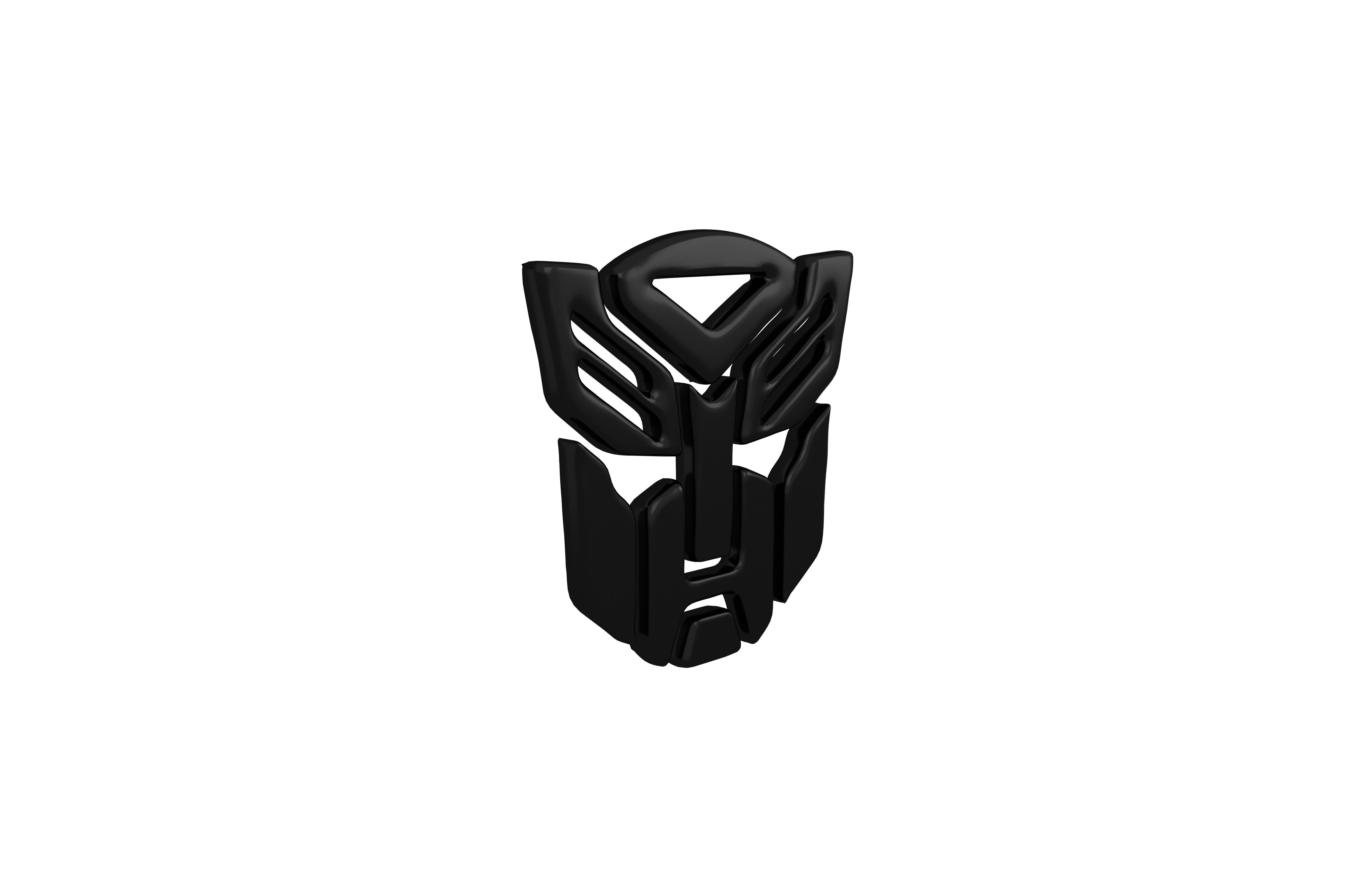 Optimus Emblem v1 003 Low-poly 3D model_2