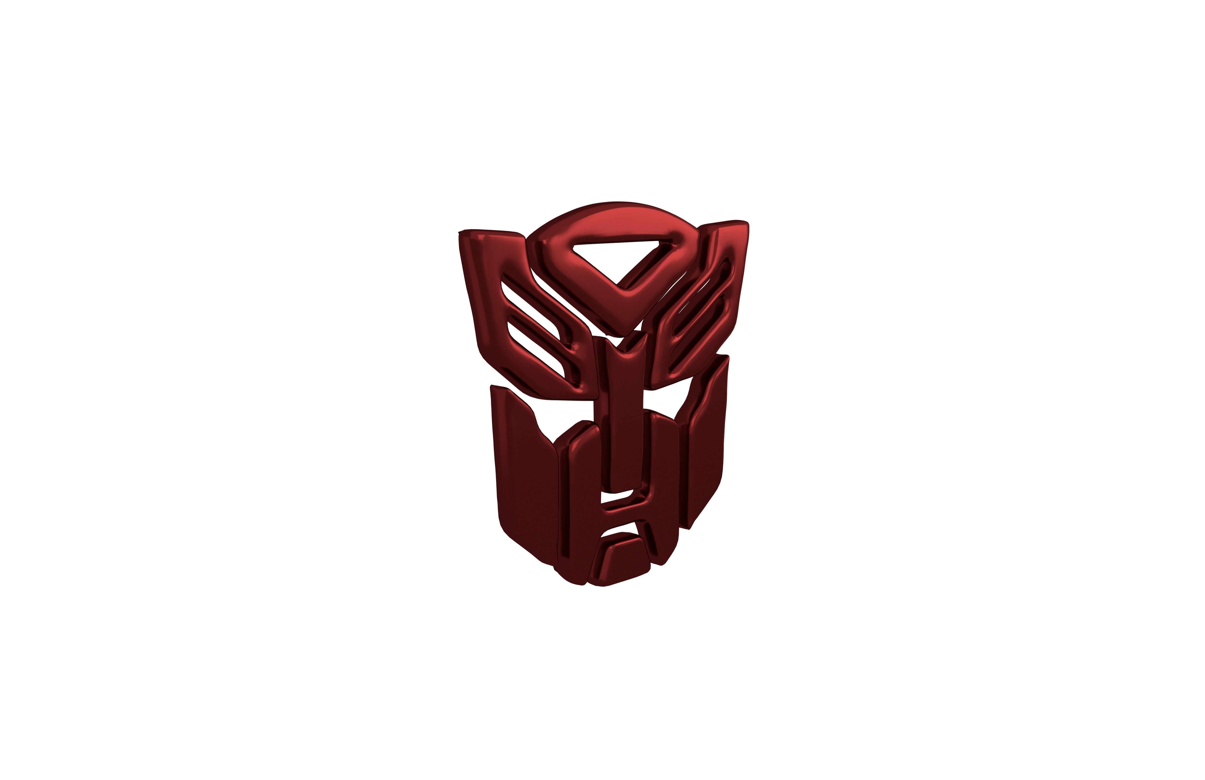 Optimus Emblem v1 004 Low-poly 3D model_3