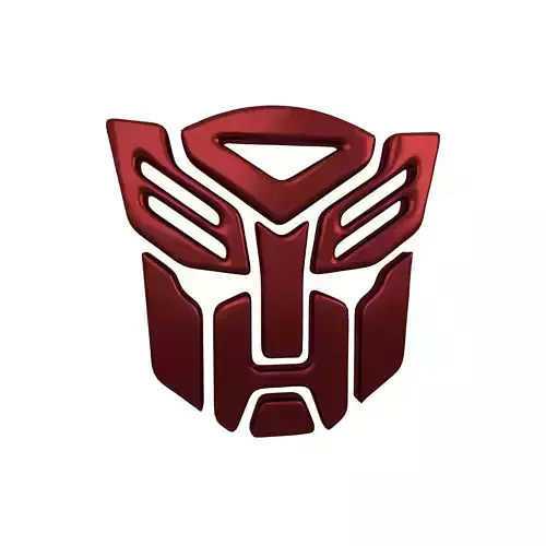 Optimus Emblem v1 004 Low-poly 3D model