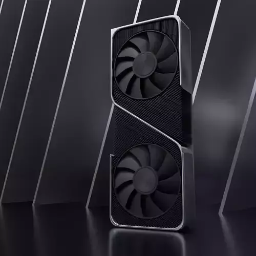 RTX 3070 Low-poly 3D model