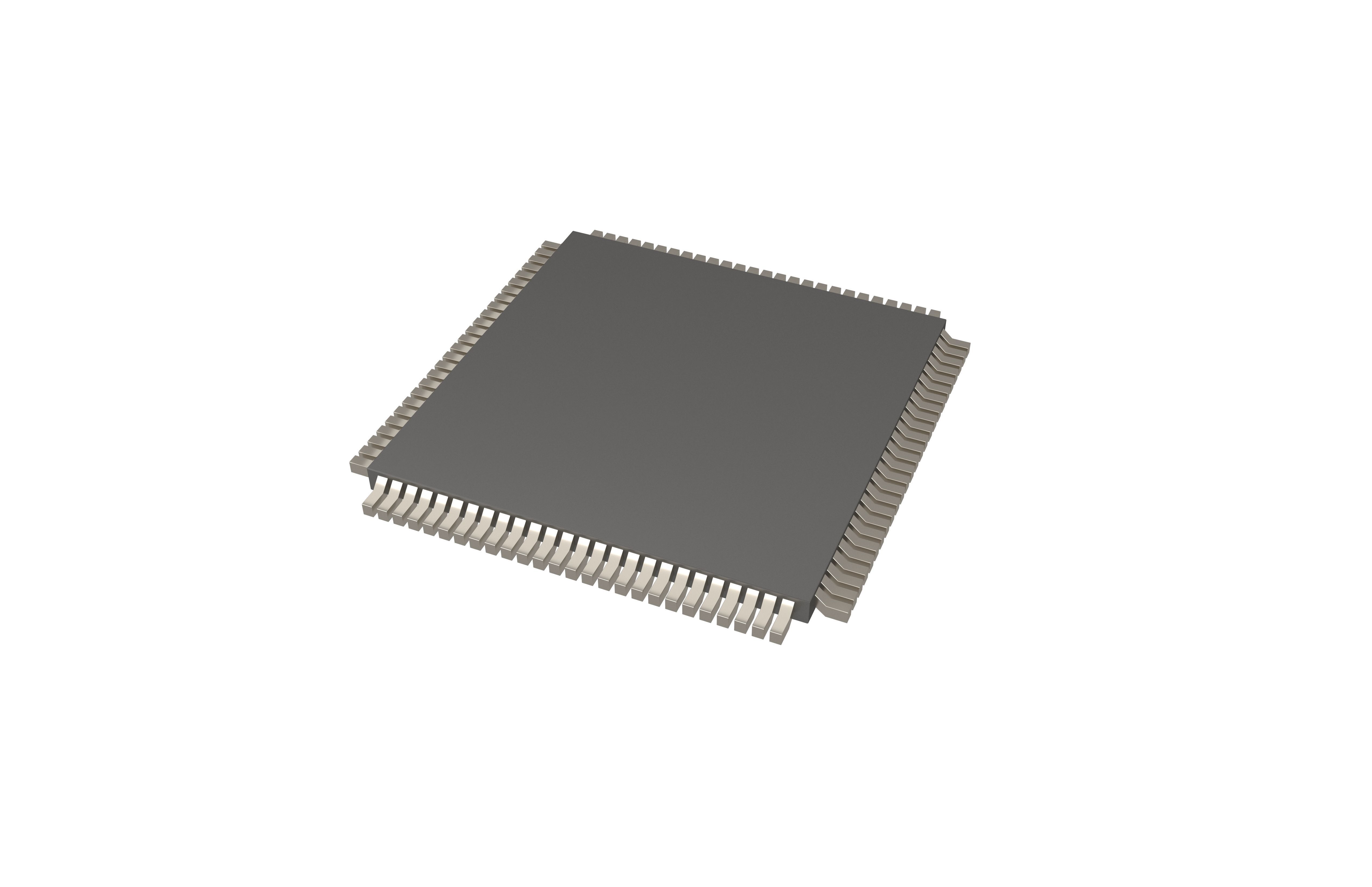 Chip v1 001 Low-poly 3D model_2