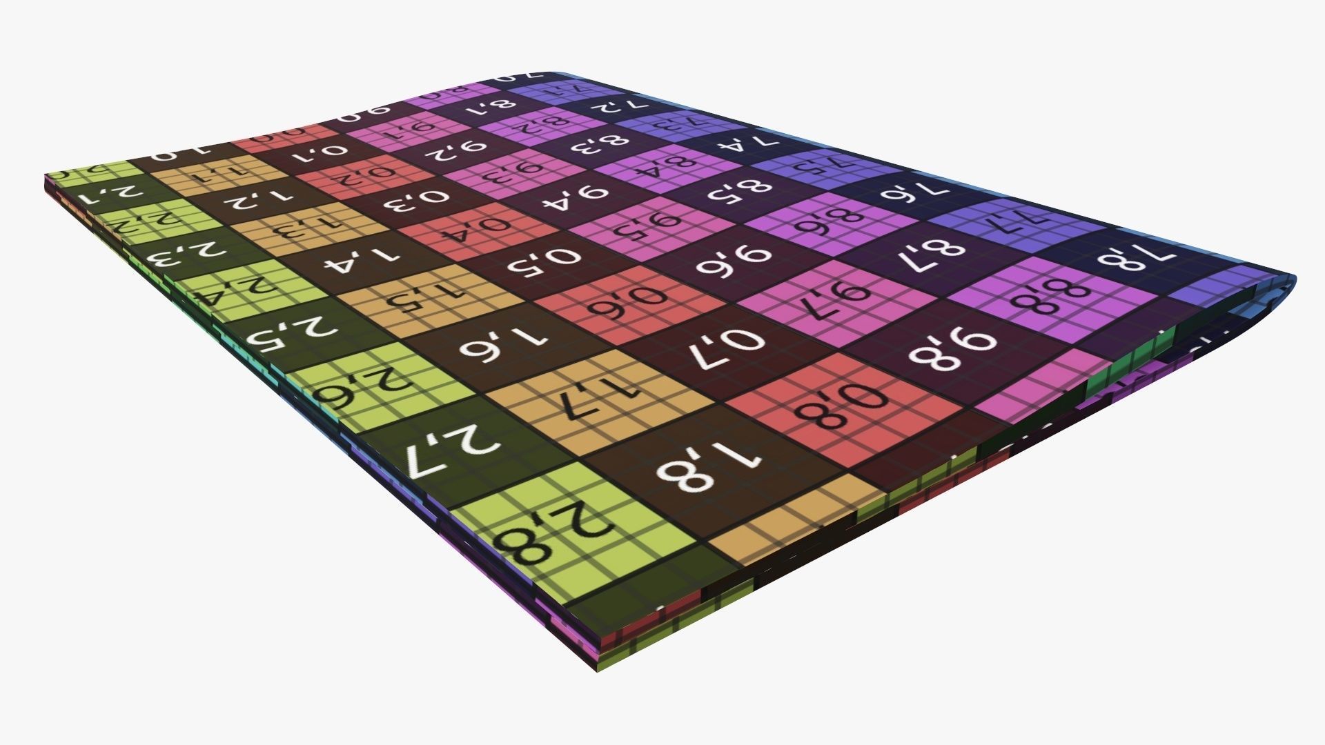 Guide book brochure 04 closed 3D model_14