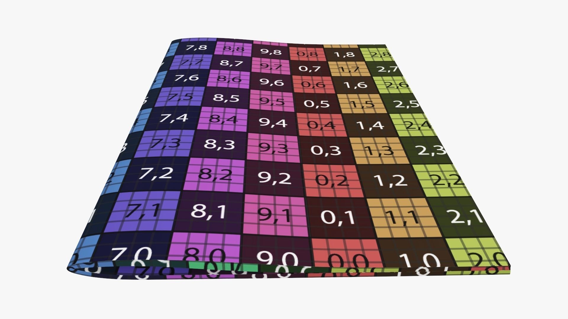 Guide book brochure 04 closed 3D model_12