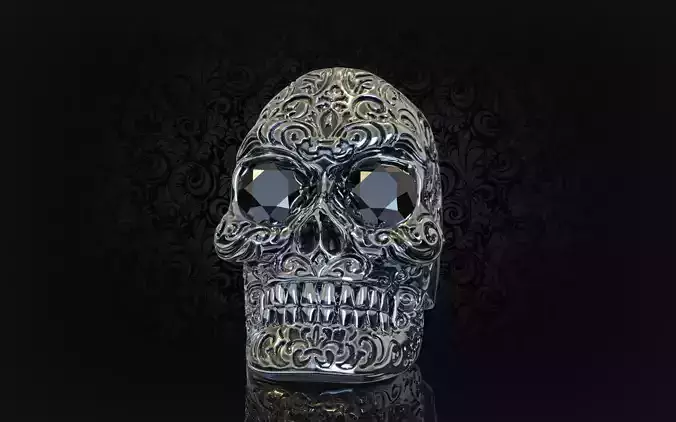 COOL SKULL RING