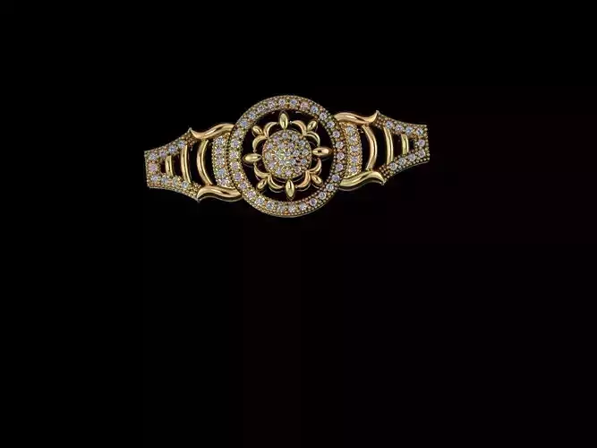 breslet gold and diamond ring