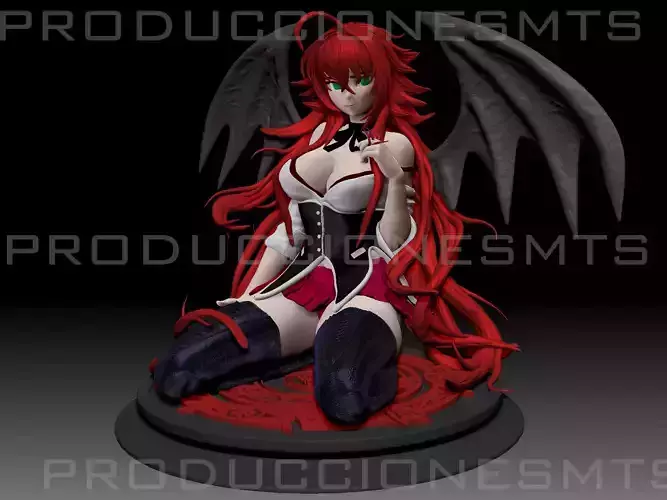 Rias Gremory fom HSDXD 3D print model