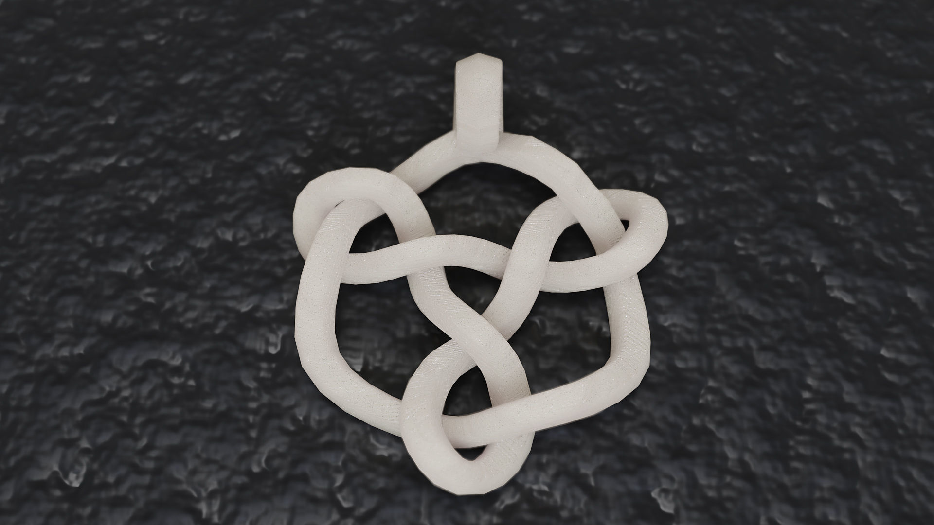 Celtic Knot Pendant 01 3D print model_1