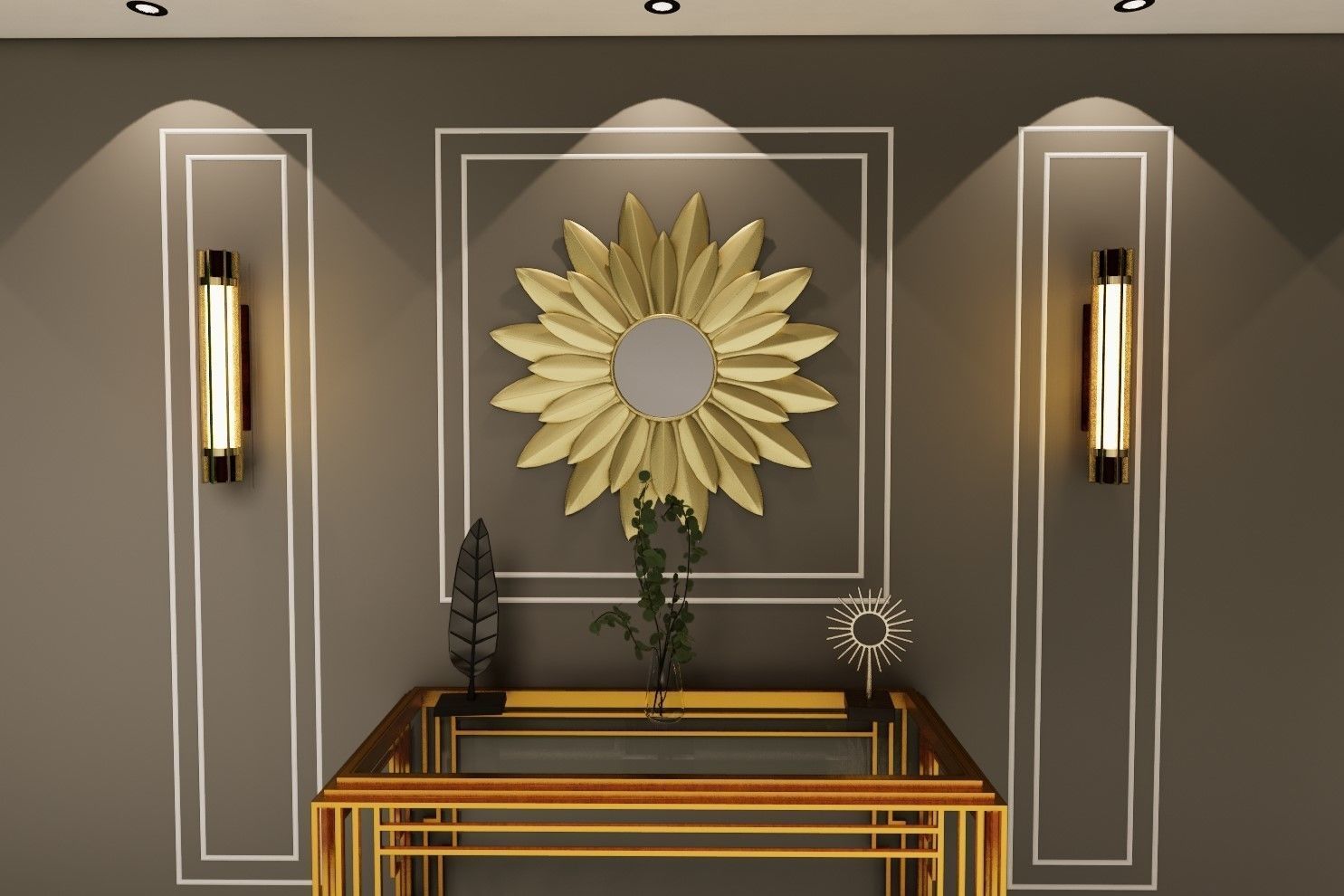 Face based lighting  -Revit 2020- 3D model_3