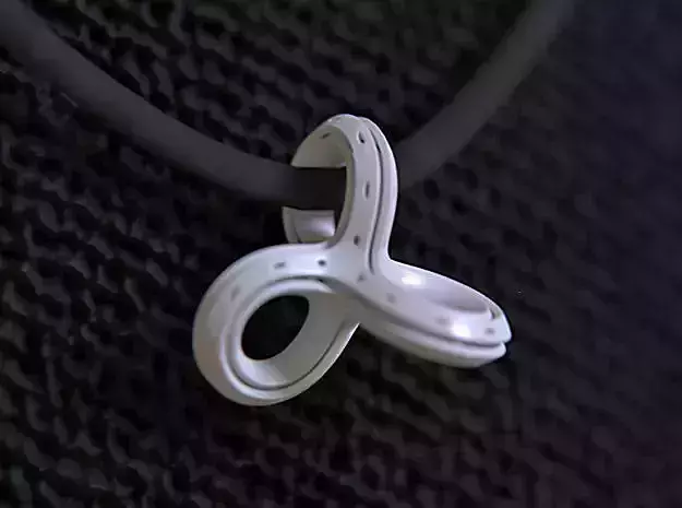 Infinity Knot Pendant 3D print model