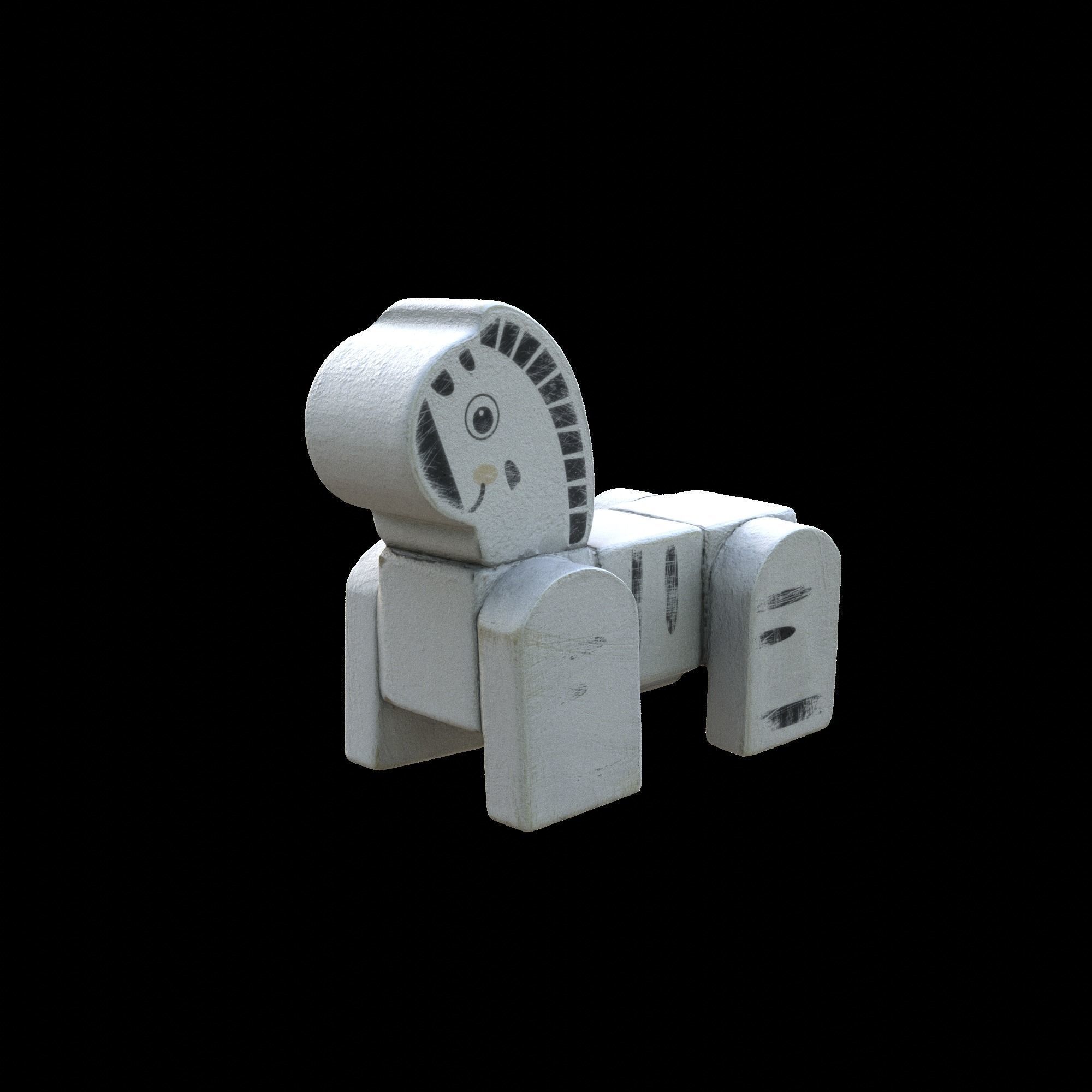 Shipping purposes Low-poly 3D model_8