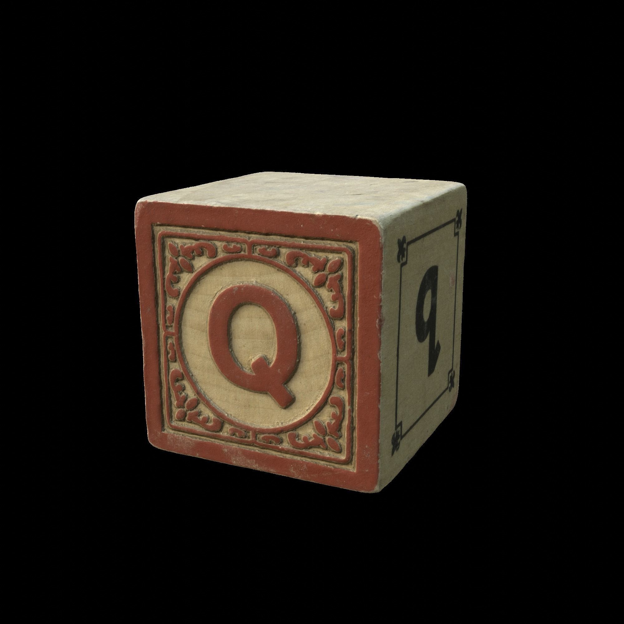 Shipping purposes Low-poly 3D model_12