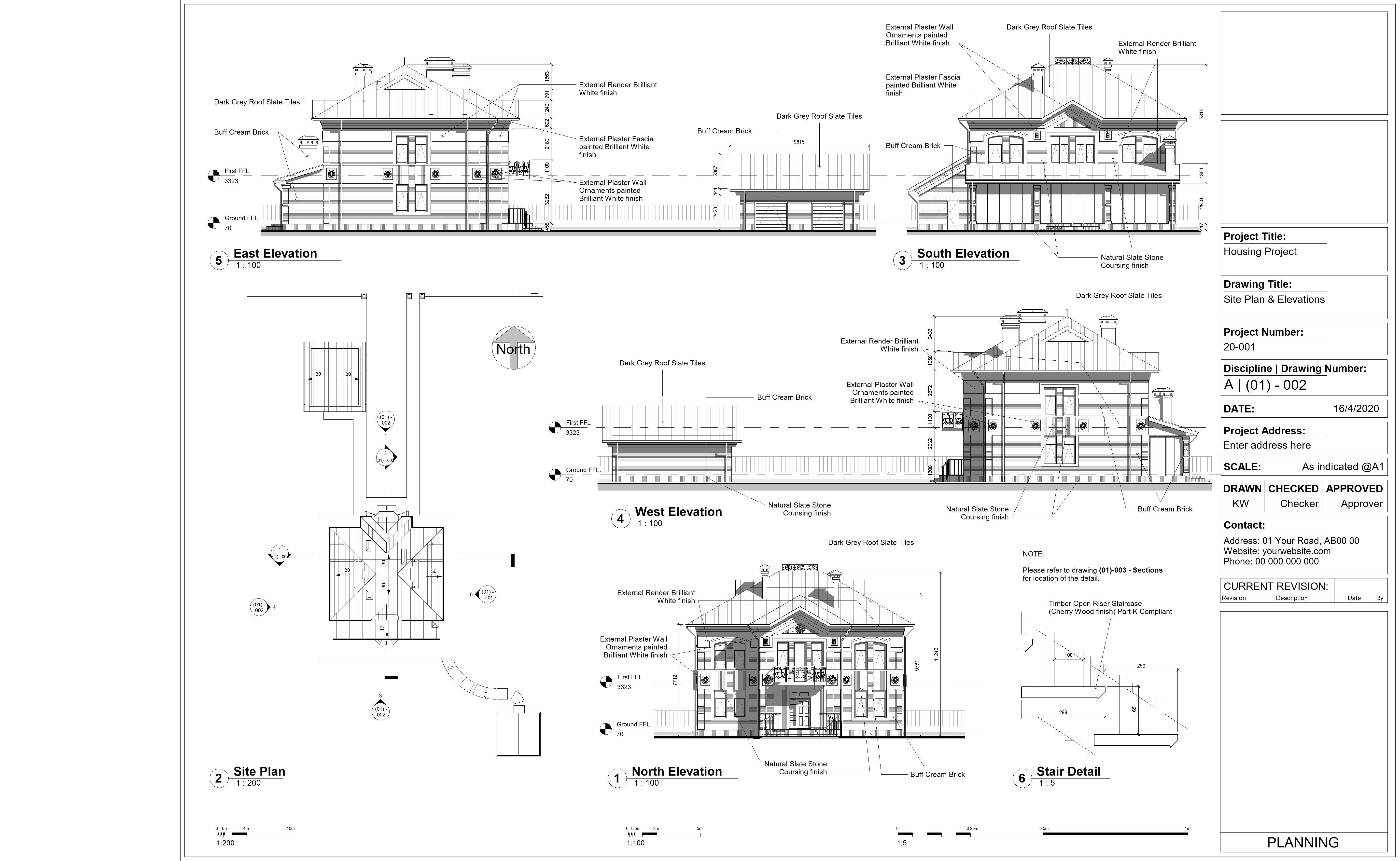Five Bedroom House 3D Model 3D model_8