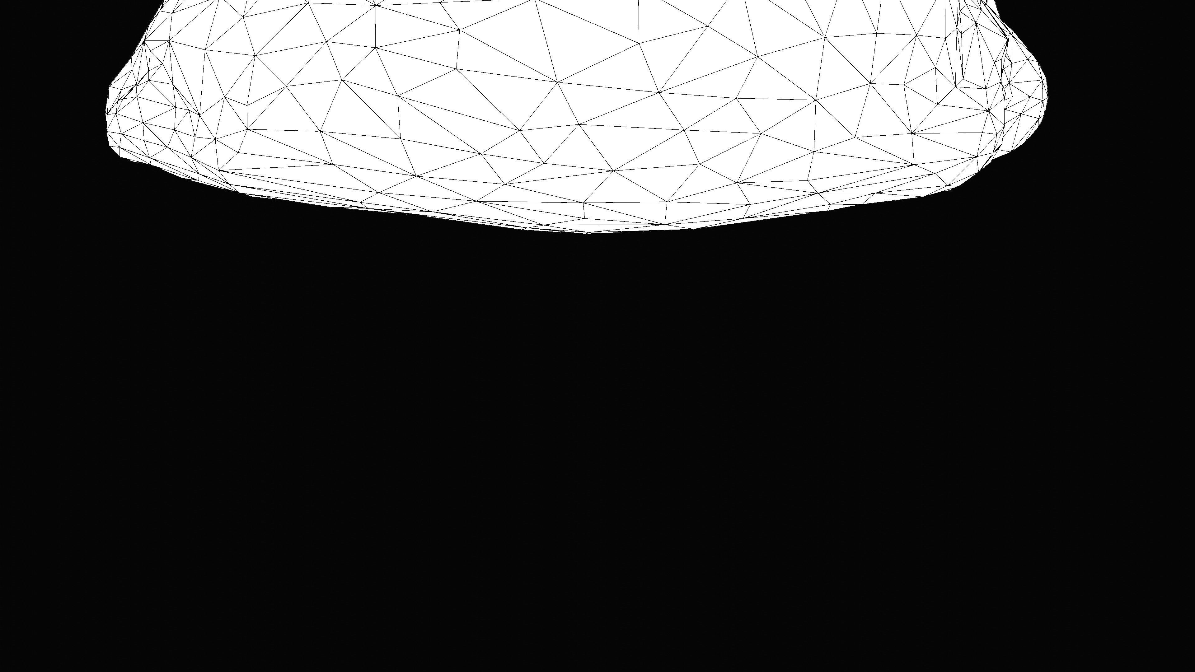 Measled Cowrie Sea Shell Low-poly 3D model_15