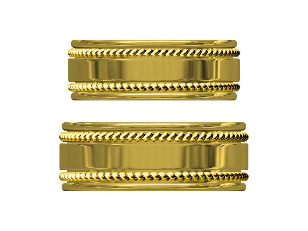 COUPLE RING 3D print model_2