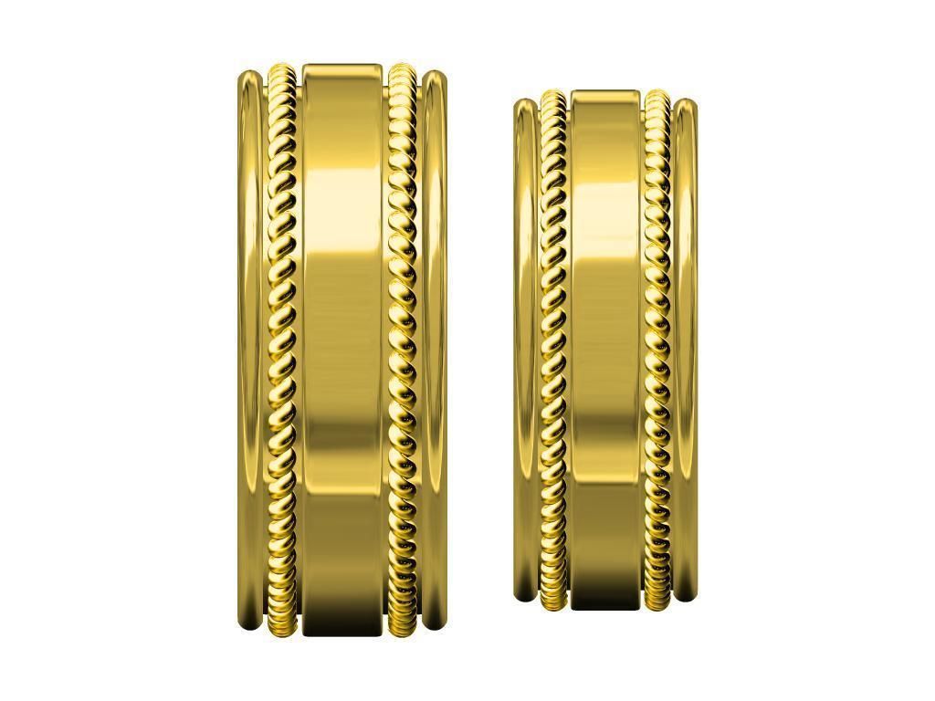 COUPLE RING 3D print model_1