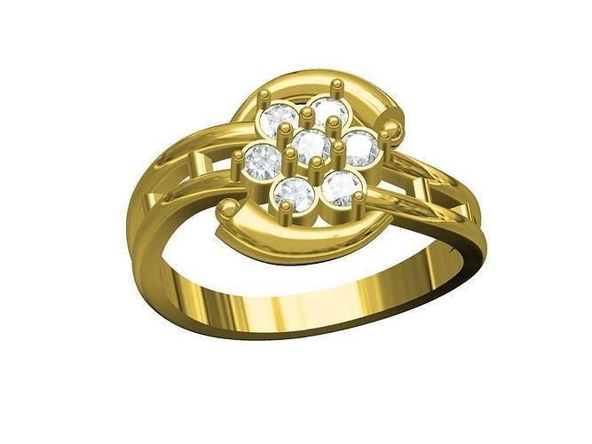 LADIES RING 3D print model