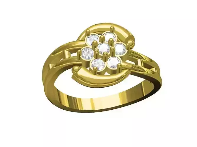 LADIES RING 3D print model