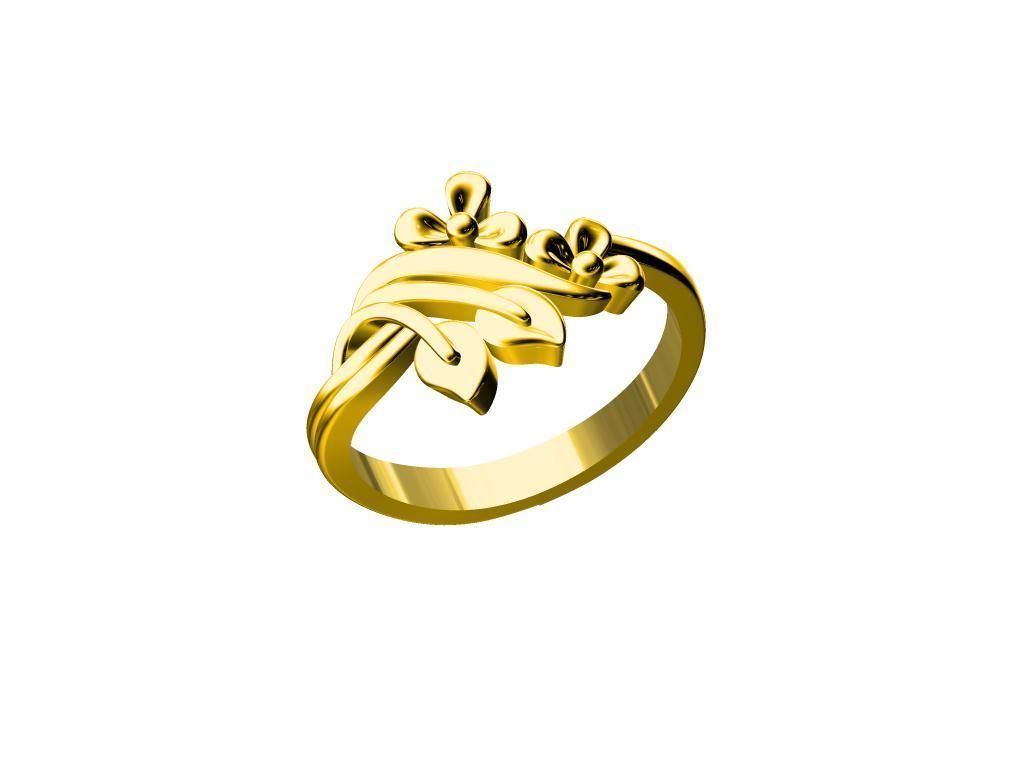 LADIES RING 3D print model_2