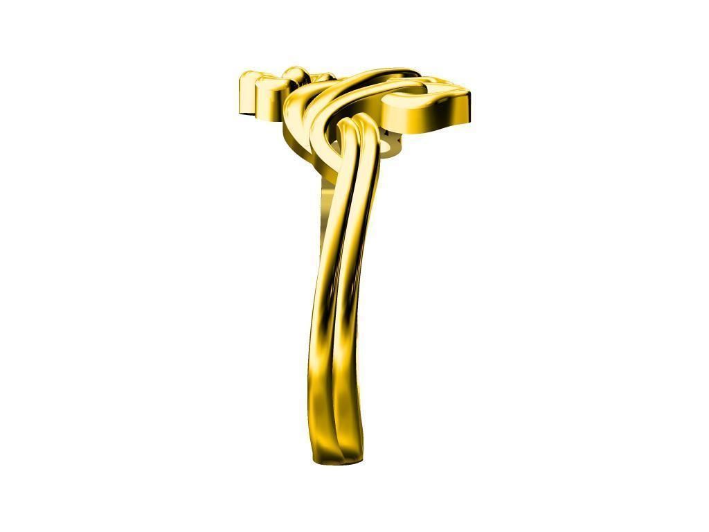 LADIES RING 3D print model_4