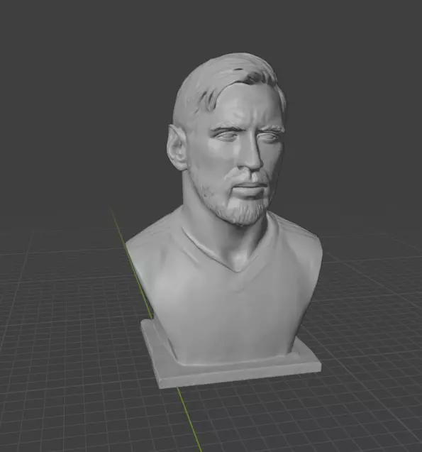 Lionel Messi  3D print model_11