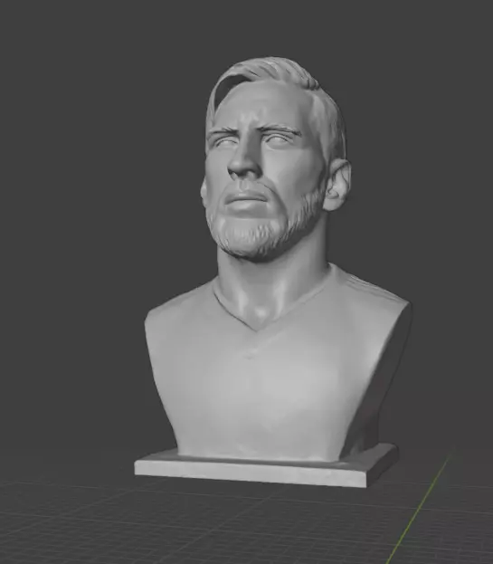 Lionel Messi  3D print model_15