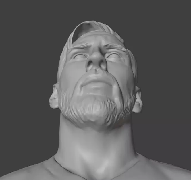 Lionel Messi  3D print model_26