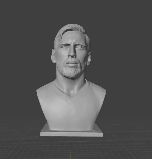 Lionel Messi  3D print model_2